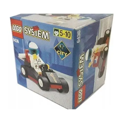 1 Lego 6436 System City Gokart 1999 Rok Unikat