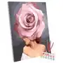 123art Epiphone, zestaw do malowania po numerach kobieta kwiat, 40x50 cm Sklep