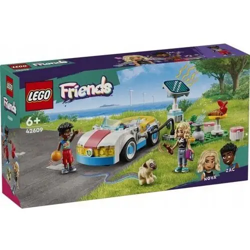 42609 Lego Friends Samochód elektryczny i stacja