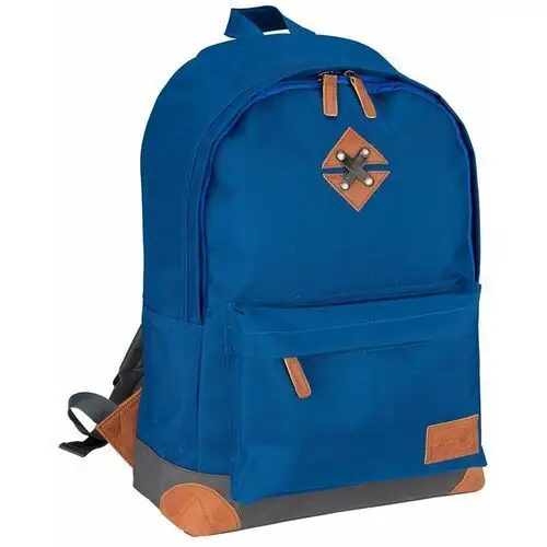 Plecak szkolny młodzieżowy niebieski Abbey jednokomorowy