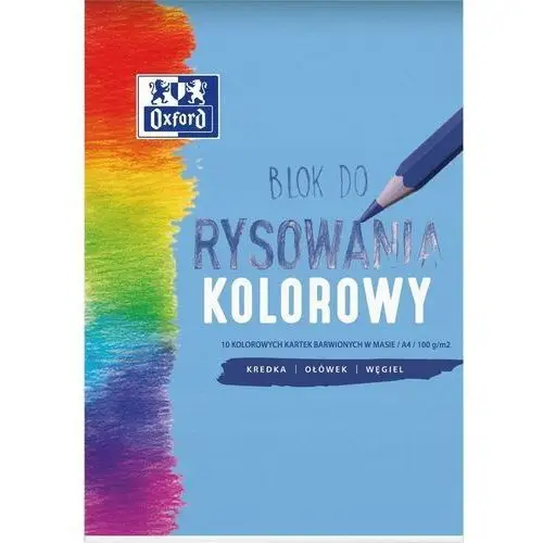 Abc Blok rysunkowy a4/10k kolorowy (20szt) oxford