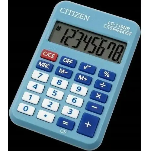 Abc Kalkulator lc-110nr-bl niebieski