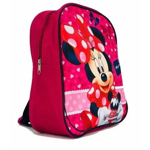 Plecak dla przedszkolaka dziewczynki czerwony myszka minnie Abc