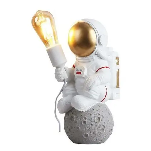 Abruzzo Dziecięca lampa nocna amstrong abr-kard6 astronauta biały szary