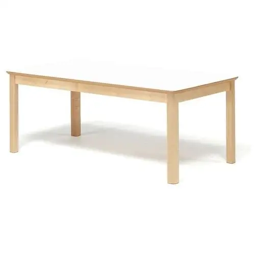 Stół dla dzieci ZET, 1200x600x550 mm, brzoza, biały