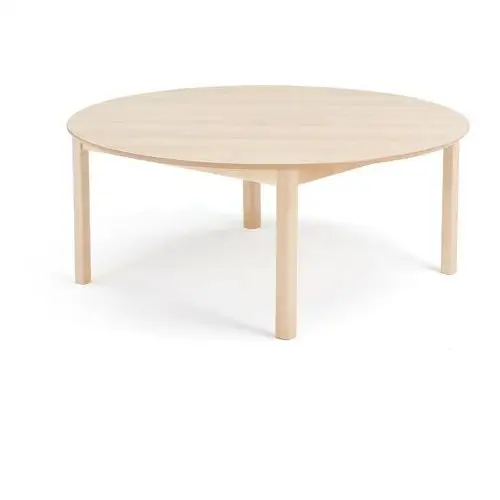 Aj produkty Stół dla dzieci zet, okrągły, 1200x500 mm, brzoza