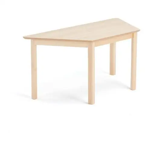 Stół dla dzieci zet, w kształcie trapezu, 1200x600x550 mm, brzoza Aj produkty