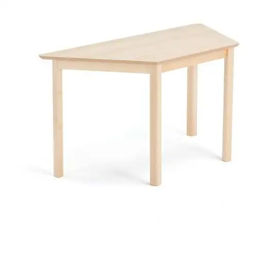 Aj produkty Stół dla dzieci zet, w kształcie trapezu, 1200x600x630 mm, brzoza