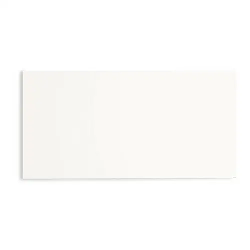 Szklana tablica suchościeralna STELLA, 1000x2000 mm, biały