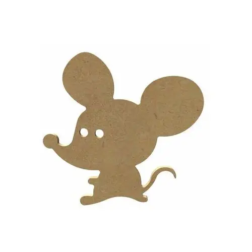 Dekoracja z mdf myszka 15x14 cm Aladine