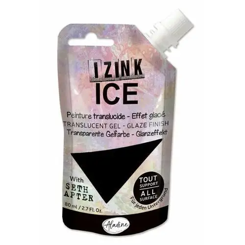 Farba izink ice czarna 80 ml Aladine