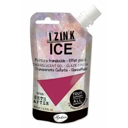 Farba izink ice fuksjowa 80 ml Aladine