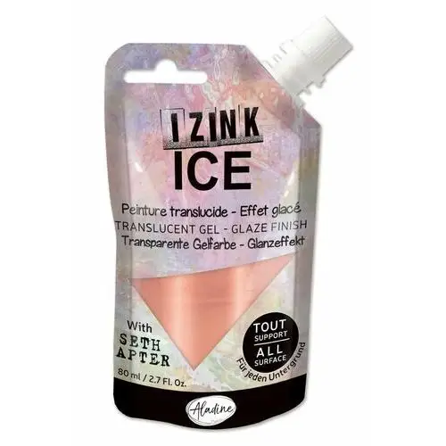 Farba izink ice miedziana 80 ml Aladine