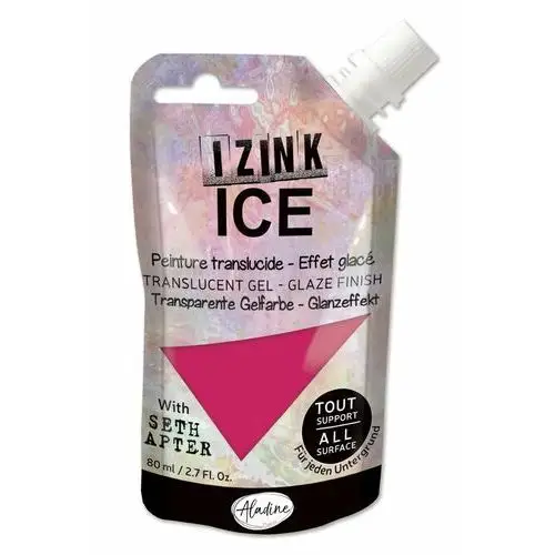 Aladine Farba izink ice różowa 80 ml