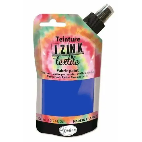 Aladine Farba płynna do tkanin 80ml niebieska