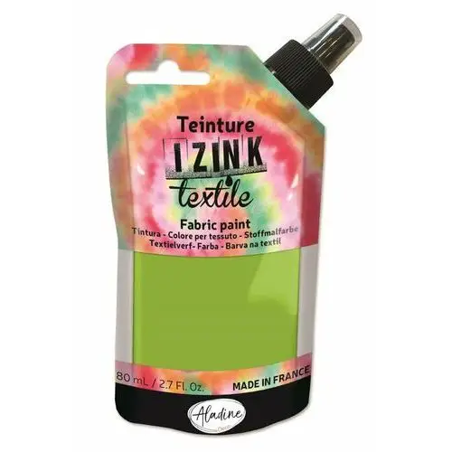 Farba płynna do tkanin 80ml Zielona