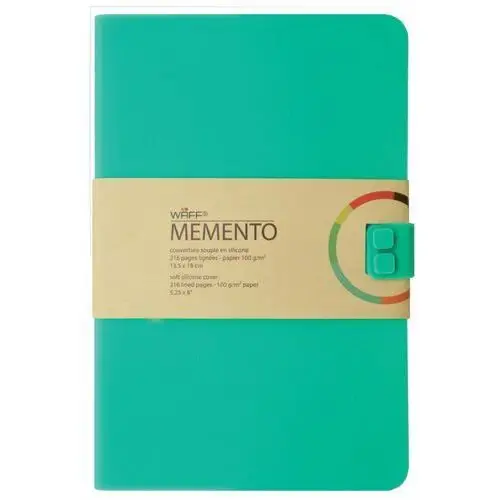 Aladine Notes memento, a5, turkusowy