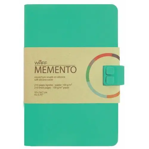 Aladine Notes memento, a6, turkusowy