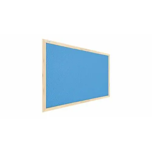 Allboards Tablica korkowa pastelowy niebieski korek 90x60 cm