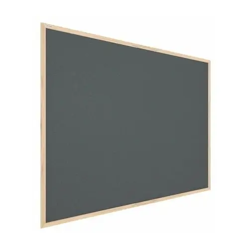 Tablica korkowa szary kolor korka (rama drewniana) 90x60 cm Allboards
