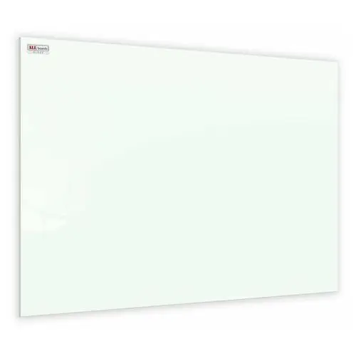 Tablica magnetyczna szklana biała 100x70 cm Allboards