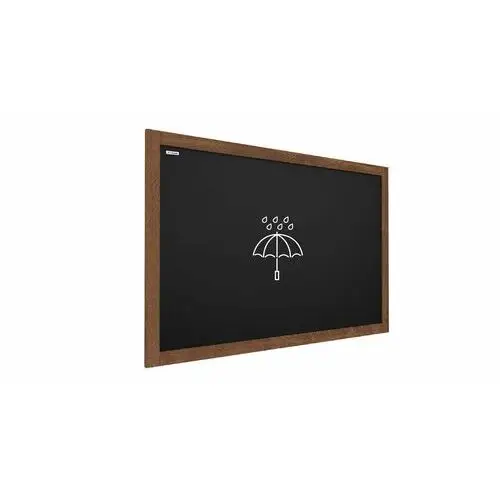 Allboards Wodoodporna tablica czarna kredowa 100x80cm +kreda
