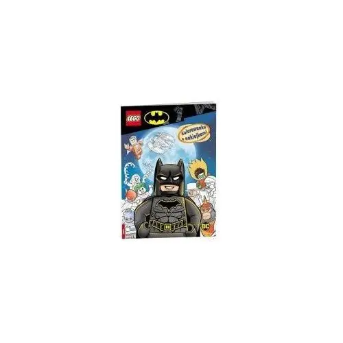 Ameet Lego batman. kolorowanka z naklejkami