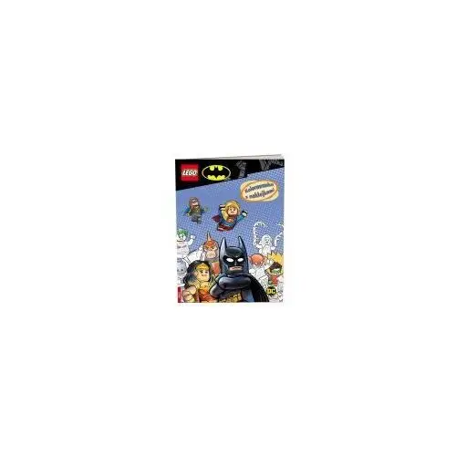 LEGO Batman. Kolorowanka z naklejkami