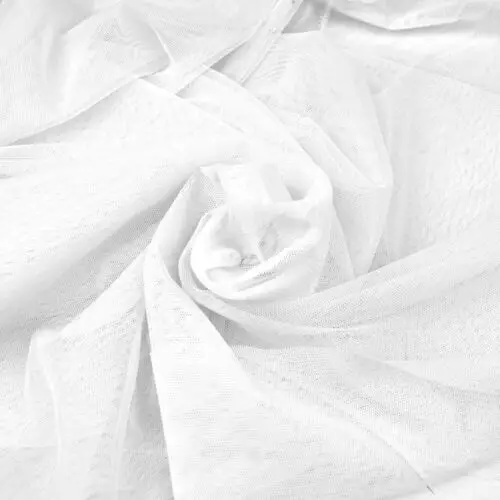 Tiul ubraniowy biały miękki Antex