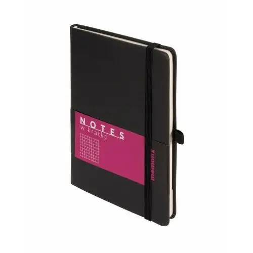 Notes memofix b6 kratka czarny Antra