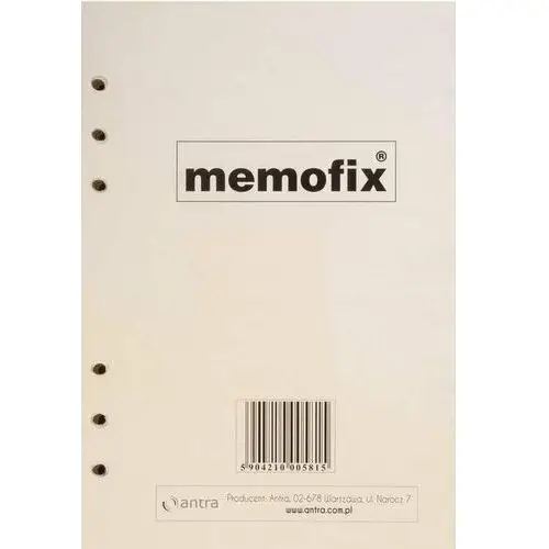 Antra Pakiet wkładów memofix a5