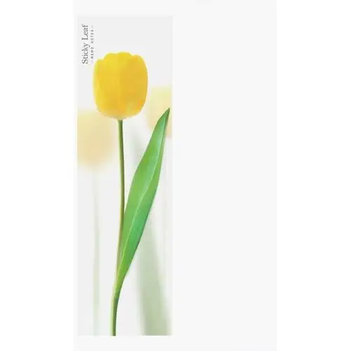 Appree, Karteczki, Samoprzylepne Pionowe Tulipan Żółty