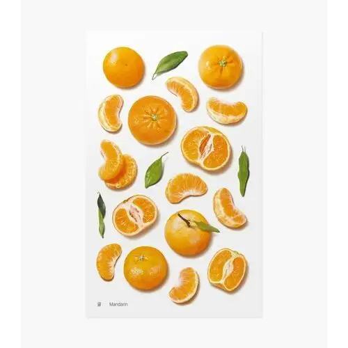 Naklejki ozdobne owoce mandarynki Appree