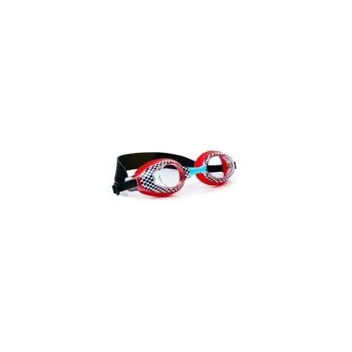 Okularki do pływania dla dzieci, czerwona wyścigówka Aqua2ude