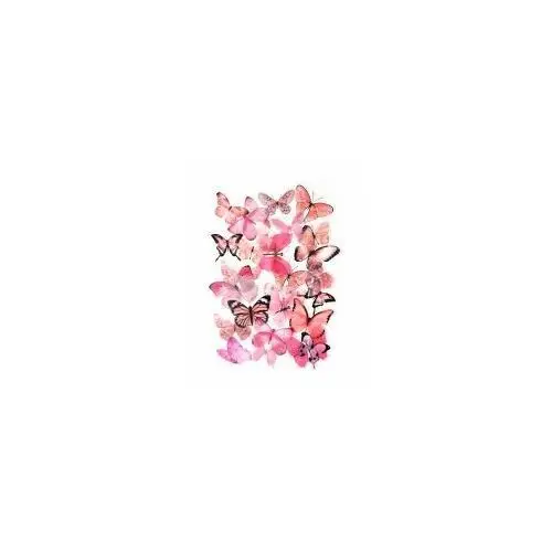 Naklejki Motyle różowe 10x15 cm Galeria Papieru ARGO 254045 ARG