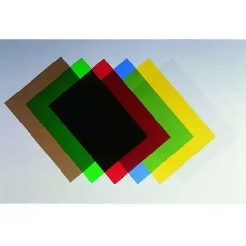Argo Okładki do bindownicy a4/200 µm w transparentnych kolorach 100 szt., czerwony