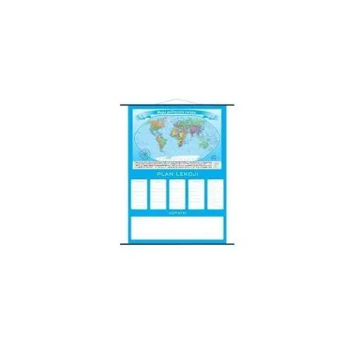 Plan lekcji Mapa Świat Polityczny