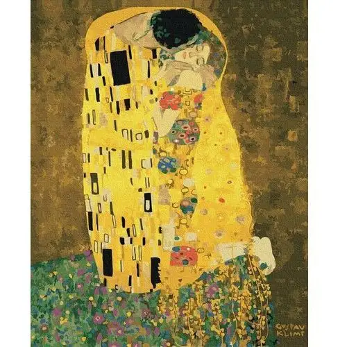 Artnapi 40x50cm Malowanie Po Numerach - Pocałunek (Gustav Klimt) - Bez Ramy