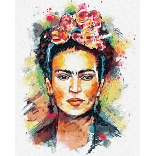 40x50cm obraz do malowania po numerach na drewnianej ramie - frida kahlo - decoupage Artnapi