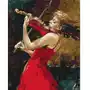Artnapi 40x50cm zestaw do malowania po numerach - dziewczyna ze skrzypcami malowanie po numerach - na drewnianej ramie Sklep
