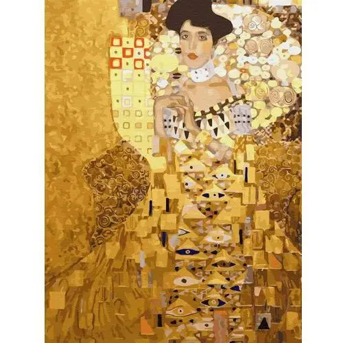 Haft Diamentowy Bez Ramy Portret Adele Bloch-bauer I Gustav Klimt 30x40 Mozaika Diamentowa 5d