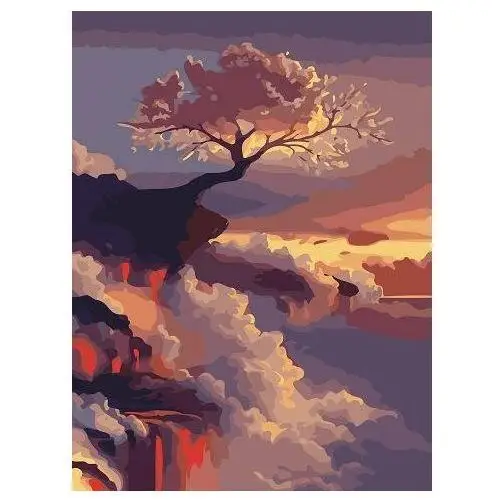 Artonly Drzewo nad przepaścią - malowanie po numerach 40 x 30
