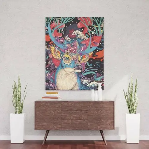 Artonly Jeleń na morskim balu - malowanie po numerach 40 x 30