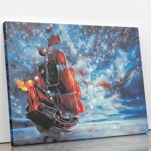 Artonly Piraci z karaibów - malowanie po numerach 50x40 cm