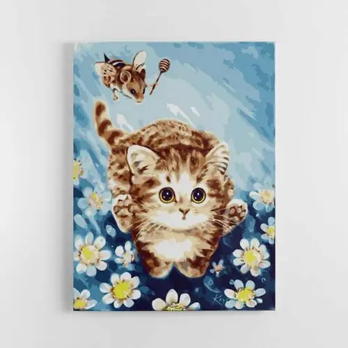 Artonly Sen kotka o latającej myszy - malowanie po numerach 30x40 cm