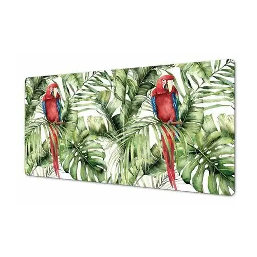 Winylowa podkładka ze wzorem modna papugi tropiki, Artprintcave