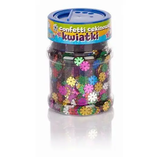 Astra Confetti cekinowe kwiatki creativo - mix kolorów 100g