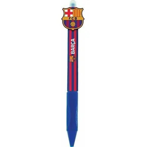 Astra, Długopis automatyczny wymazywalny z gumowym uchwytem, 0.5 mm, FC Barcelona