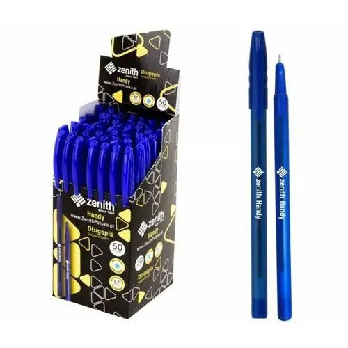 Długopis Zenith Handy Niebieski Astra, kolor niebieski