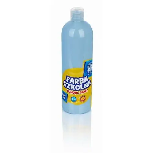 Farba szkolna Astra 500 ml - błękitna